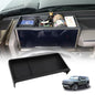 Center Console Organizer Dash for Hummer EV Accessories Dashboard Insert Tray Storage Box Behind Screen Organizer Dash Storage Tray Compatible with Hummer EV SUV Pickup 2022-2024 2025+ (ABS Black)