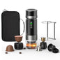 Portable Coffee Maker, Removable 7500mAh Battery, 20Bar High-Pressure Fast Extraction, USB Charging, Stand & Carry Bag, Supports Coffee Grounds & NS Pods, Ideal Camping Makers for Travel