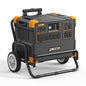 PECRON Portable Power Station 3072Wh E3600LFP with Trolley, 5x3600W AC Outlets Power Station, LiFePO4 Battery Backup Expanded to 18.43kWh, Solar Generator for Home Use, RV, Camping, CPAP, Emergency - style: E3600LFP+Trolley Kit