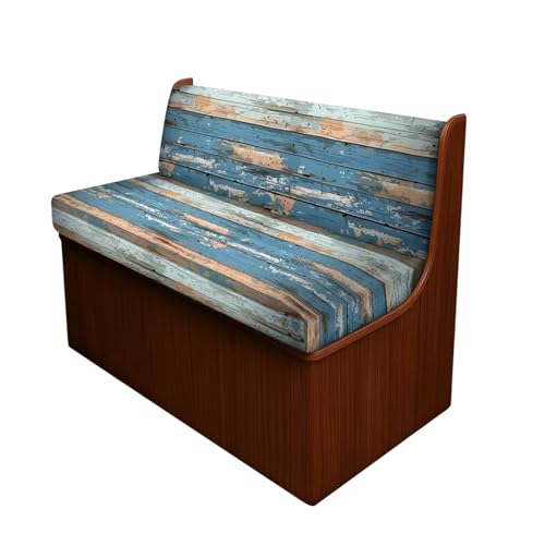 Board Stripes RV Sofa Covers - Stretchable Camper Seat Protector with Elastic Edges, Non-Slip Furniture Covers for RV Dinette, Lightweight & Washable - color: Board Stripes