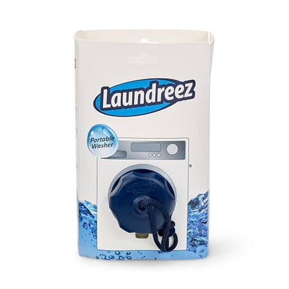 Portable Travel Washing Machine - Waterproof, multi-use Dry Bag for Washing Laundry On the Go. Weighs Under 12 Oz | Folds Easily | Use for Camping, Travel, RV, and Backpacking | Clear sturdy material to enable various uses