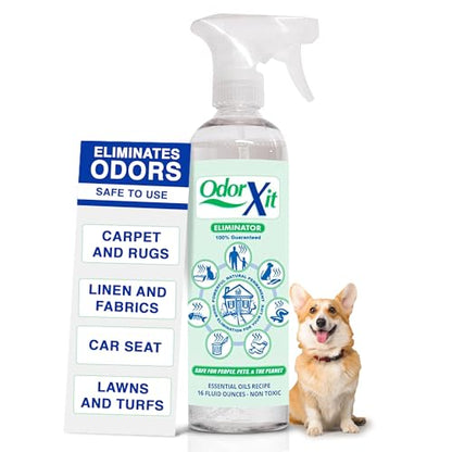 Pet Urine Odor Eliminator Spray, Ideal for Cat, Dog Poo and Urine Smell, Versatile & Natural Odor Neutralizer for Home and Outdoor Use, Ready to Use, 16oz - style: 16 Fl Oz Ready to Use Spray
