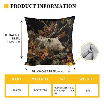 Bear Camo Print RV Dinette Cushion Covers Washable Sofa Furniture Protector Stretch RV Couch Covers Include 1 Backrest Cover 1 Bench Cover and 1 Pillowcase - color: Bear Camo