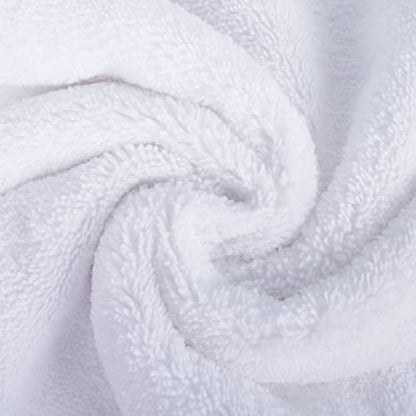 POLYTE Quick Dry Lint Free Microfiber Bath Sheet, 35 x 70 in, Pack of 2 (White) - color: White