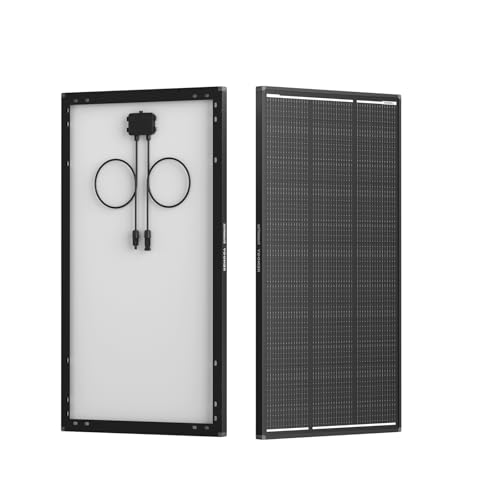 RENOGY REGO 120W Solar Panel ShadowFlux Anti-Shading N-Type 16BB 12 Volt, 25% High-Efficiency, PV Module Power Charger for RV Marine Rooftop Farm Battery and Other Off-Grid Applications - size: 1 Pack 120 watt Panel