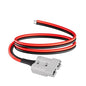 ELFCULB 10AWG 2FT Anderson Connector 50 Amp Cable,Anderson SB50 Plug Battery Quick Connector Cable for Solar and Wind Energy Systems Battery Power Connections - size: 2FT