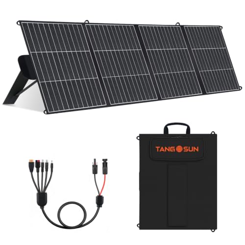 200W Portable Solar Panel Lightweight Design 25% Efficiency HPBC Solar Cell | 20V Foldable Charger, Compatible for Jackery/Ecoflow/Bluetti,with MC4,PD45W USB-C,IP65 for RV camping off-grid Power Blackout