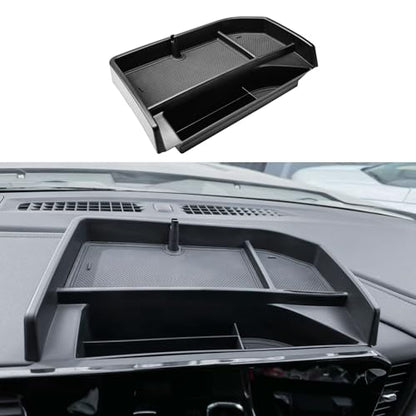 EDBETOS Dashboard Organizer Tray Compatible with 2022-2026 Chevy Silverado/GMC Sierra 1500, (2024-2026) 2500HD/3500HD Accessories Behind Screen Dash Storage Console Insert for 13.4-inch Screen Only