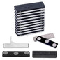 16 Pack Magnetic Curtain Closure for Blackout Blind Accessory, Window Blinds, Name Badge Holders with Adhesive, Curtain Magnet with Super Strong Magnets for Blackout Curtains - size: 16 pairs