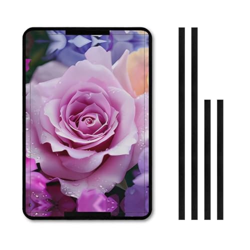 3D Rose Floral RV Door Shade Window Cover Decorative Travel Trailer Door Blackout Window Shade RV Camping Decorative Accessories for Travel Trailer - color: 3D Rose Flower