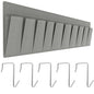 RVMATE RV Shoe Storage Organizer - Hanging Bedside Pockets for Shoes, Boots, and Accessories - Grey, 10 Pockets