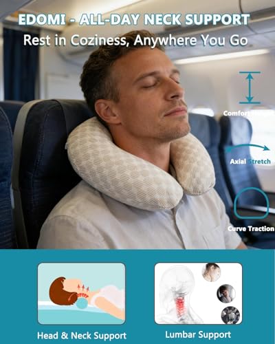 Buckwheat Neck Pillow with Dual-Layer Pillowcase, 12''x12'' Adjustable Firm U Shaped Pillows, Breathable for Cool Sleep, Neck Support Buckwheat Hulls Pillow for Back Sleeper (Khaki) - color: 3d-khaki