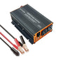 500W Power Inverter Modified Sine Wave for Vehicles,DC 12V to 110V 120V New Black - size: 500W