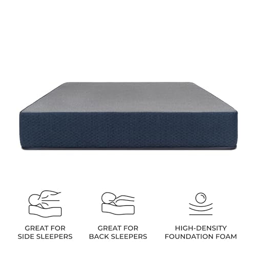 DREAMFOAM Brooklyn Bedding Copperflex Essential 14" Gel Memory Foam Mattress with Stain Protection, Full |Made in Arizona - size: Full 54x75, style: 14" - Plush