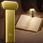 86lux Book Light, Reading Light for Book in Bed, USB Rechargeable LED Night Light with 3 Colors & Stepless Dimming, Aluminum Alloy Bookmark Light for Book Lovers, Yellow - color: Yellow