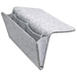 Fengtaike Useful Multi Grey Bed Storage Pockets Felt Bedside Hanging Storage Phone Remote Control Organizer Holder with 2 Inner Pockets for Bed Table Sofa