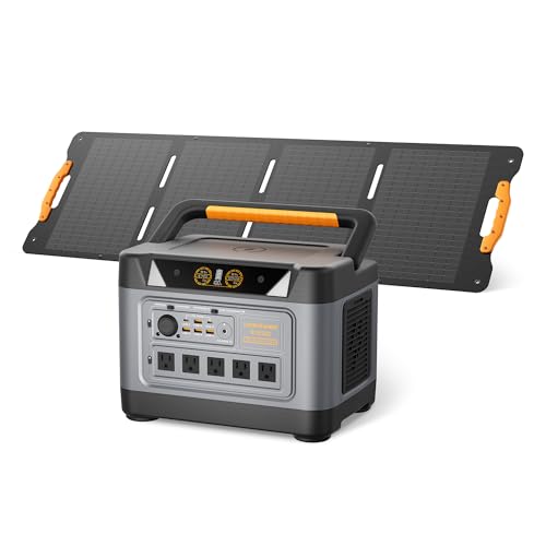 UDPOWER S1200 1190Wh Solar Generator Kit with 120W Panel, 1200W Power Station, for Home Backup RV Outdoor, Emergency Power Backup - style: Bundle(S1200+SP120W)