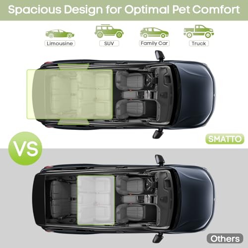 SUV Cargo Liner for Dogs, Waterproof Pet Cargo Cover with Bumper Flap Protector, Scrachproof Non-Slip 600D Oxford Fabric, Machine Washable - size: Cargo Liner