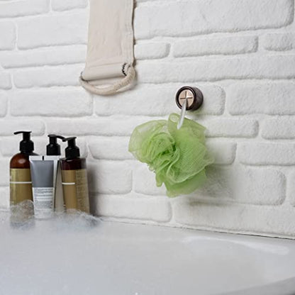HEFA Acrylic Modern Kitchen & Bathroom Towel Hooks, 4 Pack, Smoky Midnight - color: Smoky Midnight, size: 4 Pack