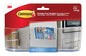 Command Large Caddy, Holds up to 4 lb, 8.6" x 3.1" x 3", 1 Caddy with 4 Strips, Damage-Free Organization Wall Mount to Cabinet, Kitchen, Pantry, Closet, or Under Sink - color: Clear
