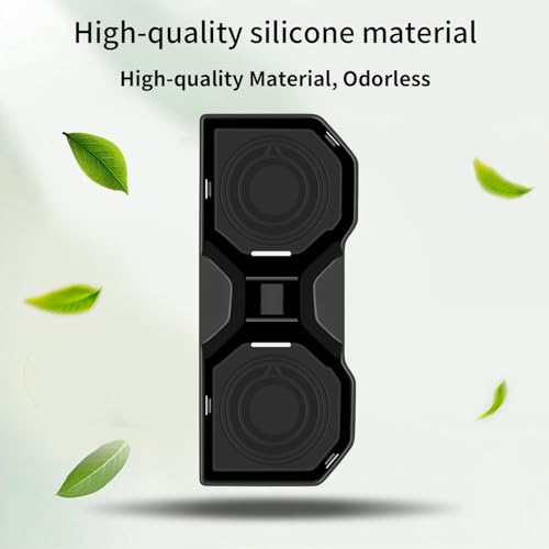 Cup Holder Inserts for RAV4 2026 Accessories Non‑Slip Silicone Center Console Cup Holder Liner Anti‑Spill & Anti‑Scratch Interior Protector for RAV4 2026 - size: RAV4-Center Cup Holder Organizer-26
