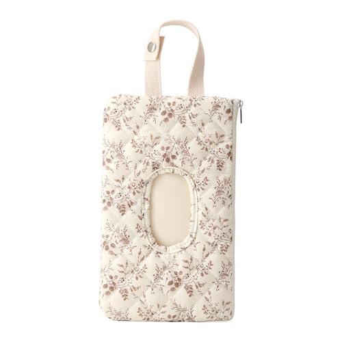 Storage Basket Boho Fabric Large Collapsible Floral Laundry Nursery Hamper Portable Folding Storage for Clothes Toys (Z-wipes) - color: Z-wipes