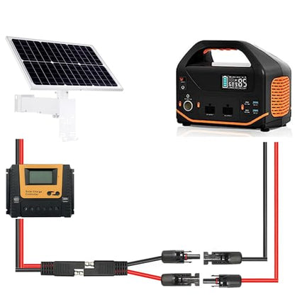 1ft 10AWG Solar Panel Connector Cable, SAE to MC-4 Male Female Adapter PV Extension Cable with SAE Polarity Reverse Adapter for RV Caravan Solar Panel Battery Charger - style: 1PCS
