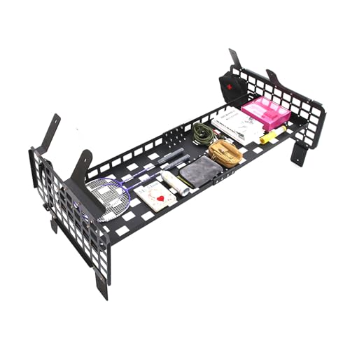 Top Roof Rack Cargo Hard Top Molle Panel Compatible with Ineos Grenadier 2020-2026，Aluminum Alloy Overhead Molle Panel Luggage Storage Carrier Metal Shelf Accessories