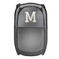 Collapsible Pop Up Laundry Hamper, Extra Large with Removable Initial Letter M, Mesh Foldable Laundry Basket, 28" x 16" x 16" (Black) - color: 1P BlackM