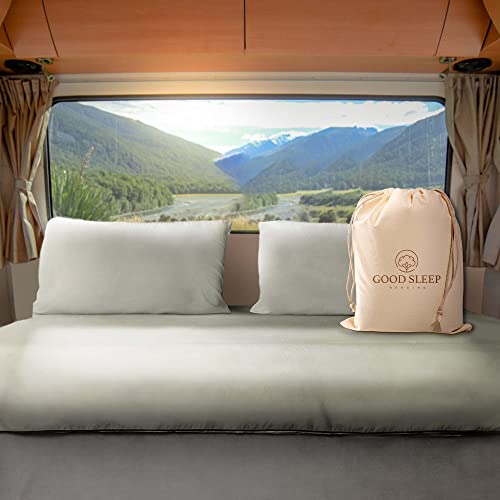 600 TC Luxurious Ivory RV Short King Sheets - 72 x 75, 100% Egyptian Cotton, 4 Piece Set, Ultra Soft, 16" Deep Pocket - color: Ivory, size: Short King (72 x75)