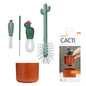 Boon Cacti Bottle Cleaning Brush Set, Terracotta , 4 Piece Set - size: 4 Piece Set, style: Terracotta Set