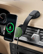 Belkin Wireless Car Charger, MagSafe Phone Holder & Car Dash Mount w/ 1M USB C Cable, Qi2 MagSafe Compatible Fast Charging iPhone Charger for iPhone 17, Galaxy S26, Pixel 10, Road Travelers, Black - style: Dash Mount