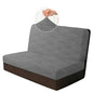 RV Dinette Cushion Covers, 2PCS Leaf RV Couch Cover, Camper Cushion Covers, Camper-rv Sofa Cover for Couch, Bench Seat & Dinette Booth Cushions(Dark Grey,[39.4" to 49.2"]×[19.7" to 25.6"]) - color: Leaf/Dark Grey/2pcs