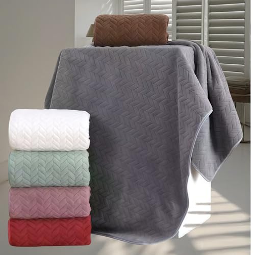 XJEXUEIZLarge Microfiber Bath Towels, Soft, Absorbent, and Quick Dry Towels for Bathroom, Pool, Beach, Swim, and Yoga, Large Bathroom Towels for Daily Use Sized at 55 inches by 27 inches (Grey)