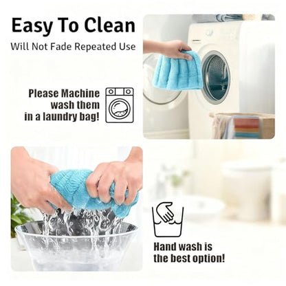 Bathroom Soft Thicker Warmer Stretchable Washable Cloth Toilet Seat Cover Pads 3PCS - color: 3color