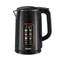 Mecity Electric Kettle 1.7L Touch Screen Temperature Control Water Boiler, No Plastic Contact with Water. 6 Preset Temperature Programs, 2 Hours Keep Warm, Black - color: Black & Rosegold