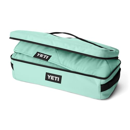YETI Lowlands Blanket, Multi-Use Blanket with Travel Bag - color: Seafoam