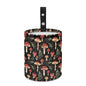 Renewold Waterproof Car Trash Can Garbage Can Trash Bin Car Trash Hanging Vehicles Boat Camping Picnic Storage Organizer Bag Red Mushroom Leaves Foldable Automotive Accessories Women Men Gift - color: Red Mushroom Leaves