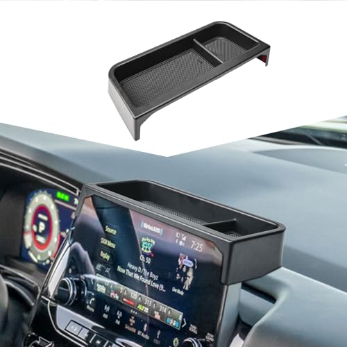 EDBETOS Dashboard Organizer Tray for 2022 2023 2024 2025 Nissan Pathfinder SL/Rock Creek/Platinum Only for 9-inch Touchscreen Display Center Console Dash Tray Extra Storage Tissue Box (NOT Fit S/SV
