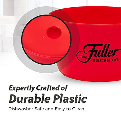 Fuller Brush Handy Holder with Drain Rack – Small Sink Caddy for Organizing Cleaning Sponges & Tools – Removable Drain Tray, Dishwasher Safe – Green - color: Green