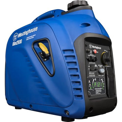 Westinghouse 2800 Peak Watt Super Quiet & Lightweight Portable Inverter Generator, Gas Powered, Parallel Capable, Long Run Time - style: 2800 Watts - Gas Only