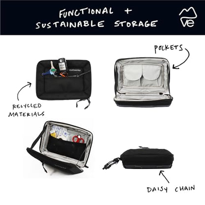 VanEssential Soft Sided Venture L-Track Mounted Storage Bag Small - size: Small - 2.3 Liter