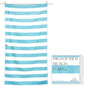 Your Choice Microfiber Beach Towel, Sand-Free Quick Dry Travel Towel, Oversized Compact Lightweight Recycled Towel for Pool Camping(67"x35"/60"x30") - color: E-glacier Blue, size: Extra Large(67x35")