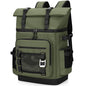 42 Can Backpack Cooler,40L Insulated Double Decker Leakproof, Waterproof Travel Cooler Backpack for Beach Camping Picnic Travel - color: green