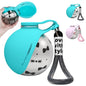 2-in-1 Portable Dog Water Bottle for Small Dogs - Leak-Proof & Compact Dog Travel Water Bottle -Stainless Steel Bottle & Silicone Bowl - Ideal for Walking, Hiking & Travels(10 fl oz, Blue) - color: Blue