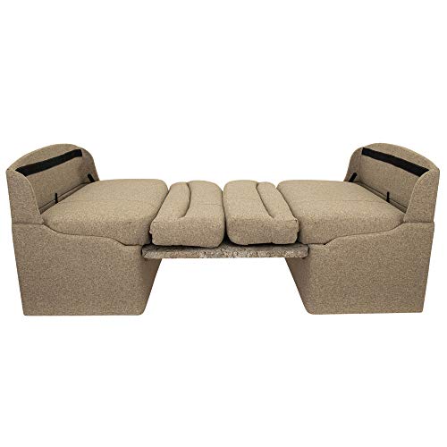 RecPro Charles 36" RV Dinette Booth | Luna Imperial | 2 Legs - color: Luna Imperial, size: 2 Legs