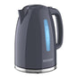 BLACK+DECKER 1.7L Cordless Electric Kettle, KE1555GY, Water Window, Rapid Boil, Auto Shutoff, Grey