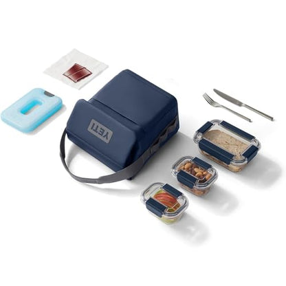 YETI Daytrip 6L Insulated Soft Cooler Lunch Bag, Classic Navy - color: Classic Navy