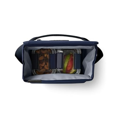 YETI Daytrip 6L Insulated Soft Cooler Lunch Bag, Classic Navy - color: Classic Navy