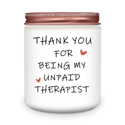 Best Friend Birthday Gifts for Women, Funny Graduation Friendship Sister Coworkers Bestie Mom Gag Gift for Her, Lavender Scented Candles - style: Friend